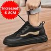 Sneakers Herre Höjningsskor Dolda Klackar Höst Höjande Skor För Män 8CM 6CM Höjdökande Skor Sport Stor Storlek 37-46