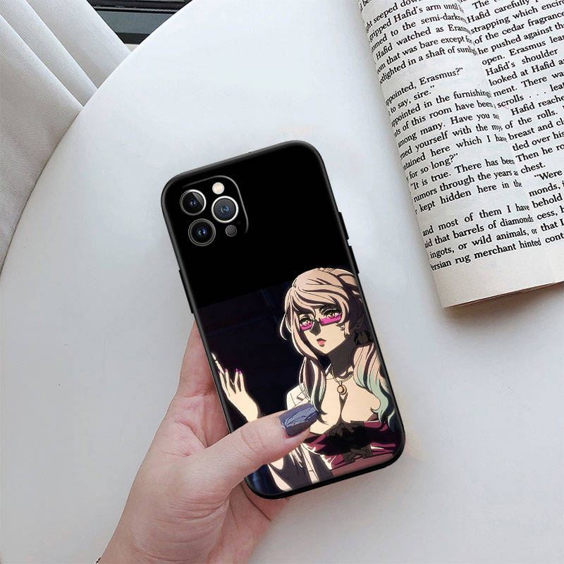 

JO2 Akudama Drive Phone Case for iPhone 7 8 11 12 13 14 15 16 16E XS Pro Max XR X SE Samsung S20 S21 S22 S23 S24 FE Ultra Plus Lite S21S A55 Samsung S24 FE Темно-синій