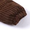 Loose Corduroy Padded Jacket Women Small Short Padded Jacket Female Warm Bread Cotton Coat