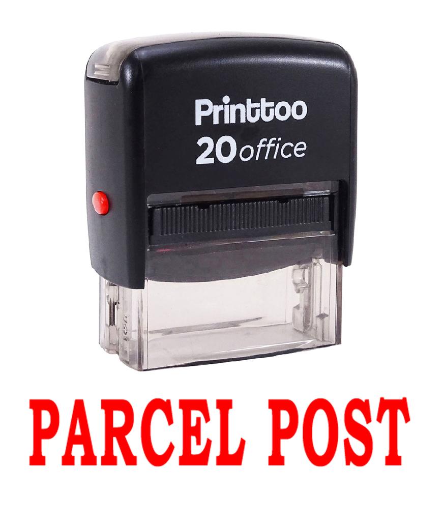 Printtoo Office Stationary Custom Stamp PARCEL POST Self Inking Rubber