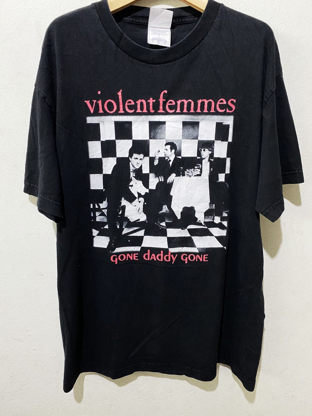 Violent Femmes Band Shirt Black Short Sleeve Unisex Tshirt Reprint S5XL KH6896 XXXL