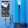 Caméra Endoscope Étanche Type-C 7,0 MM avec 6 LED Réglables USB Android Flexible Inspection Borescope pour Téléphone PC