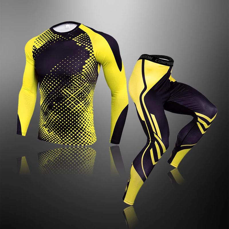 Men s Quick-Dry Long Sleeve Training Bodysuit for Boxing, Running, and Sports 2XL
