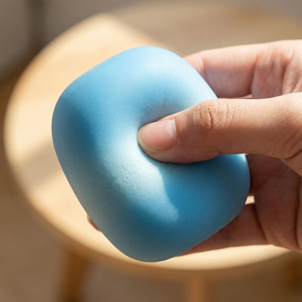 Color-changing Dough Cylinder Toy, A Tactile Toy Containing A Soft Dough Filling - It Changes Color In Sunlight (color Random).
