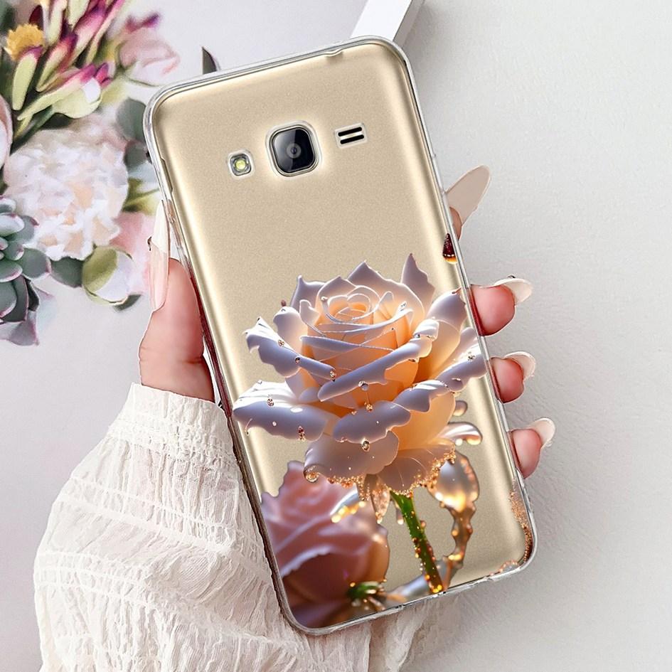 For Samsung Galaxy J5 Case J500F J500H J500G Cover Luxury Dragon Lion Soft Silicone Phone Cases For Samsung J3 J5 J7 2016 Bumper