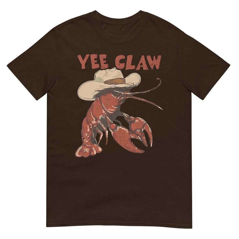 Yee Claw Funny Vintage Crawfish Boil Cajun Seafood Festival TShirt