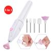 Electric Nail Set Manicure Set 5 In 1 Manicure Machine Nail Drill File Grinder Grooming Kit Nail Buffer Polisher Remover