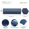 Family Watch Roll for 4 Hexagonal Retro Watch Case Genuine Leather Watch Case Watch Storage Box Luxury Velvet Interior Leather Metal Rubber Watch