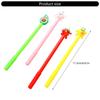 4Pcs Cartoon Theme Gel Pen Quick Drying 0.5MM Refillable Gel Inks Pen for Writing Journaling Office School Supplies