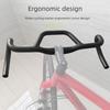 Powerful Aluminum Mixture Cycle Handlebars Ergonomic Plan Thin Permanent for Road Traveling Passenger Bikes