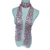 Hollow Belly Dancing Scarf Shiny Sparkling Hair Accessory Neck Wrap Sequin Scarf  Women