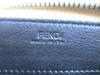 Authentic FENDI Peekaboo Beige Leather Zip Around Long Wallet #a899  Refurbished