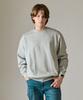 Basic House Premium Double-Sided Long Sleeve Sweatshirt Melange Gray Lzts0111