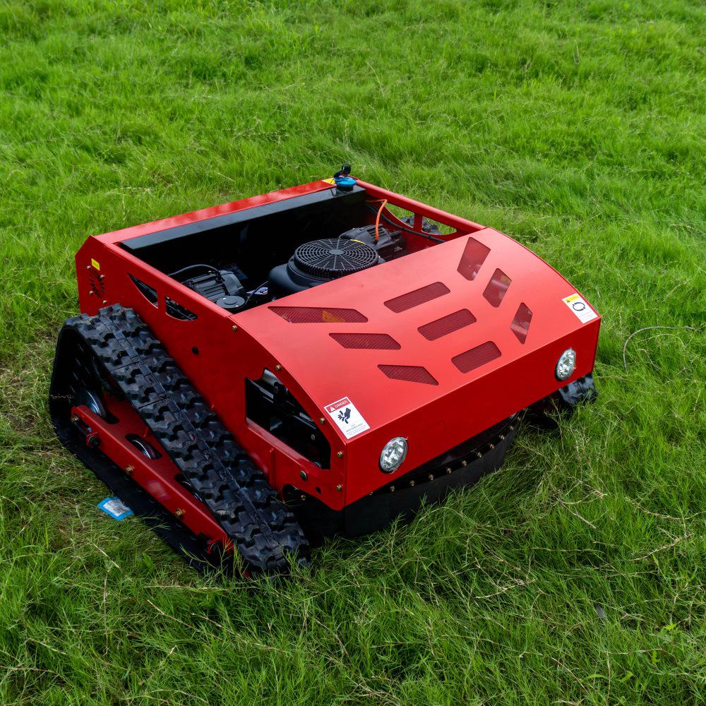 Gas-Powered All-Terrain Remote Control Mower & Mulcher for Orchard and Slope Maintenance