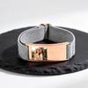 Personalized Photo Elastic Strap Bracelet for Men Women,Custom Engraved Text Stainless Steel ID Bracelets Gift