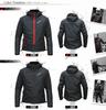 Model Motorcycle Jacket Protection Windbreaker Jacket 5L [Motobase] Spring/Autumn Windproof/Waterproof MBWB-01 Black/Black