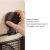 Suction Cup Wall Storage Basket with Iron Wire Frame for Kitchen Bathroom Countertop and Sink Side Storage Use