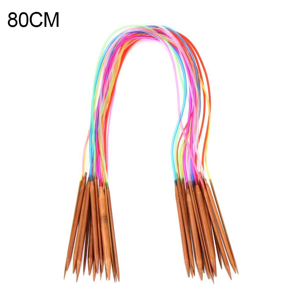 Smooth Colored Tube Sewing Accessories Crochet pin Knitting Needles Circular Knitting Needles