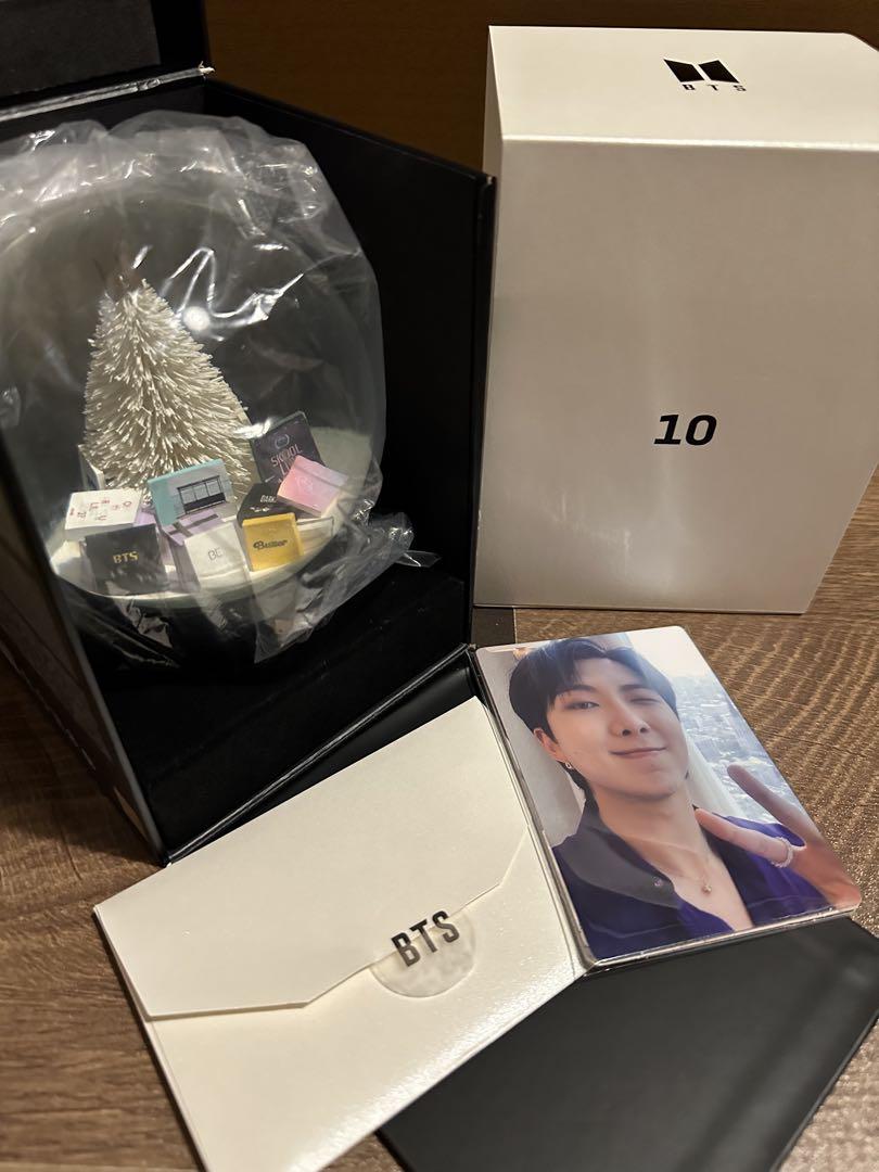 

[Б/У] BTS MERCH BOX 10 Снежный шар