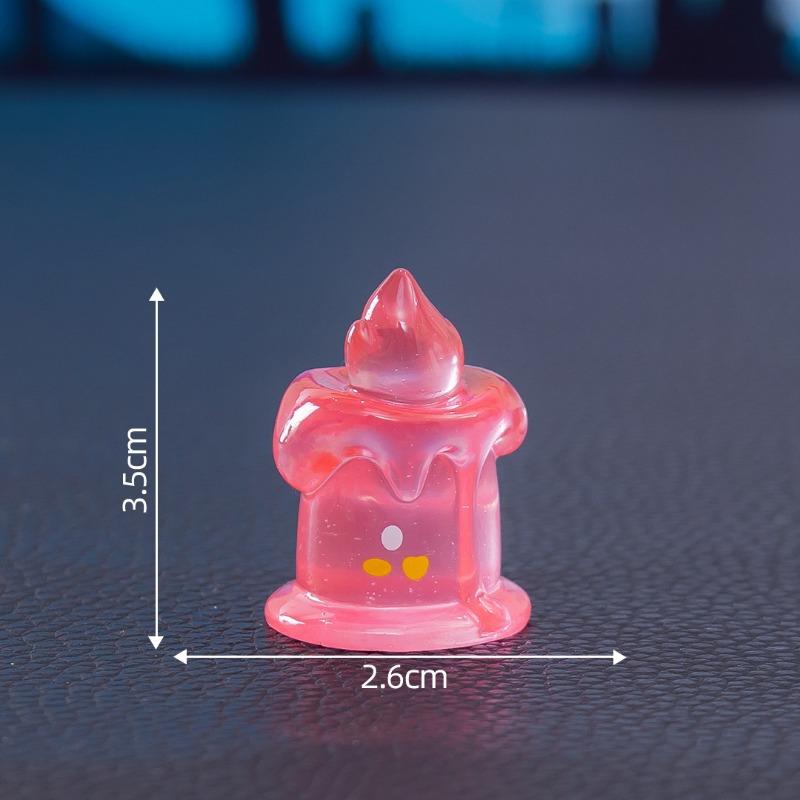 Micro-landscape Cute Colorful Halloween Candle Baby Decorative Accessories Desktop Mini Ornaments