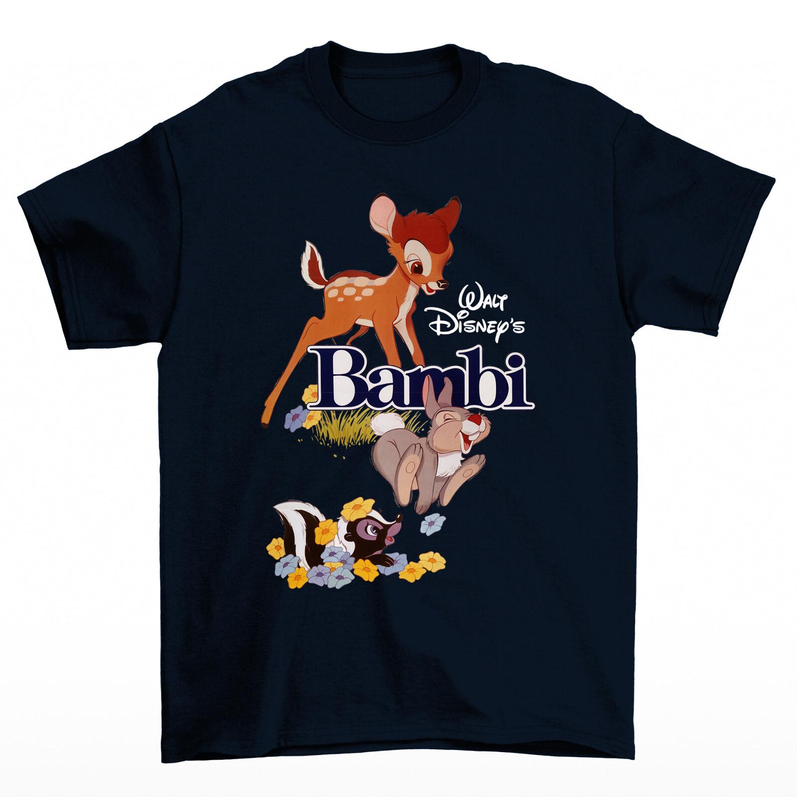 Disney Bambi Officially Licensed Unisex T-shirt S разноцветный