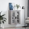VidaXL Armoire murale sonoma gris 69,5x34x90 cm 828482