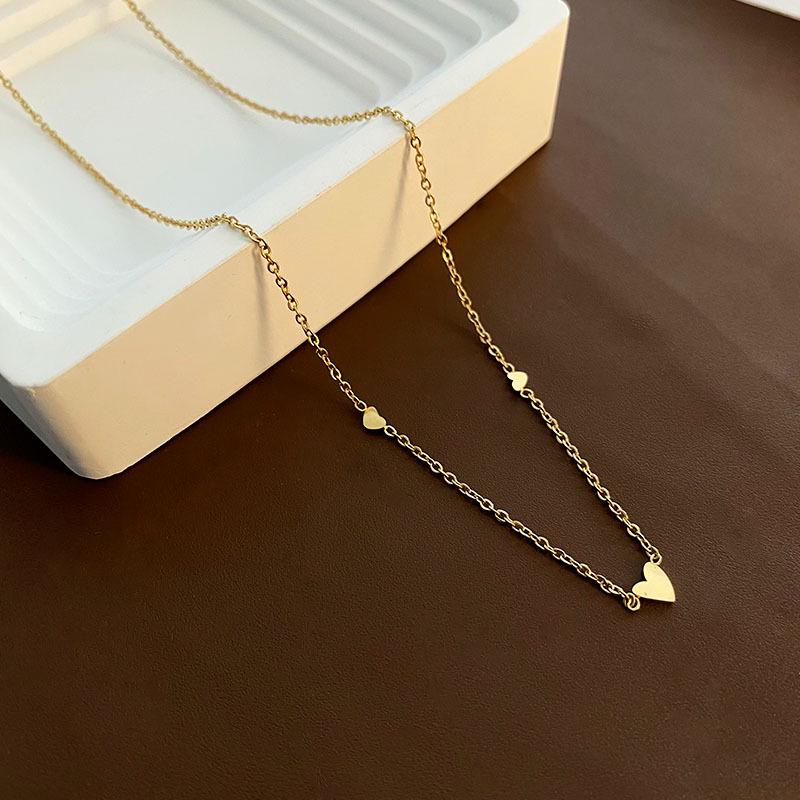

Yuxi Women s Titanium Steel Non-Fading Exquisite Clavicle Necklace