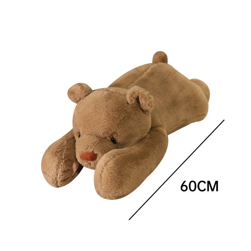 

Panda Bear Dog Capybara Plush Toy With Glass Beads For Relaxation And Gift Brown Bear