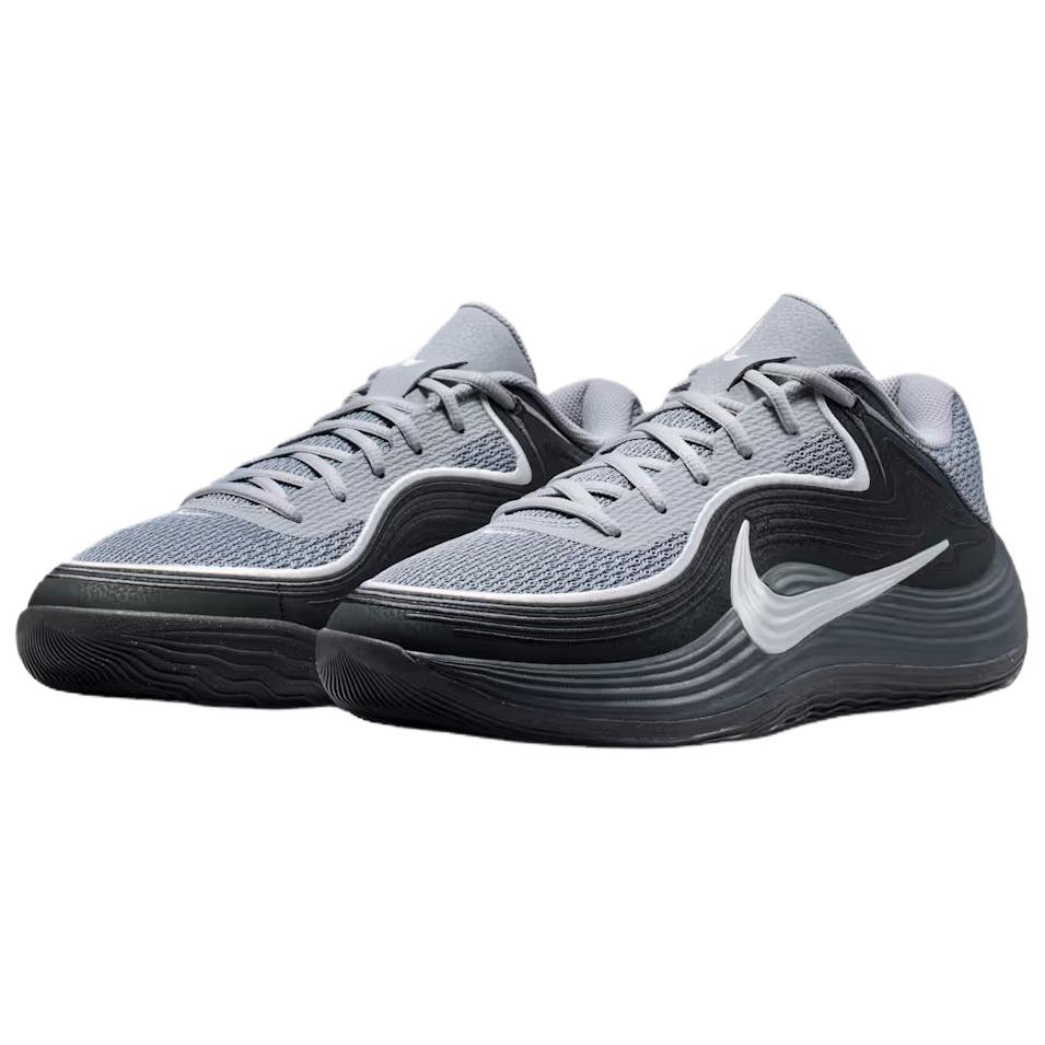 Nike Precision 8 Breathable Lightweight Low Top Basketball Shoes Men's Gray Black IH1104-005