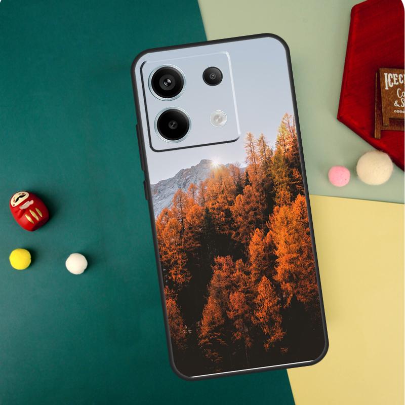 Mountain Forest Case For Xiaomi Redmi Note 14 13 12 11 15 Pro Plus Redmi 15 13 10 10C 12C 13C 14C 15C Funda