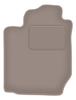 Beige Driver's Mat For: Toyota Corolla Verso I Minivan (2001-2004)