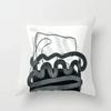 Decorative Home Pillow Case Cushion Covers  Nordic  Living Room Kids Geometric Abstract  Green