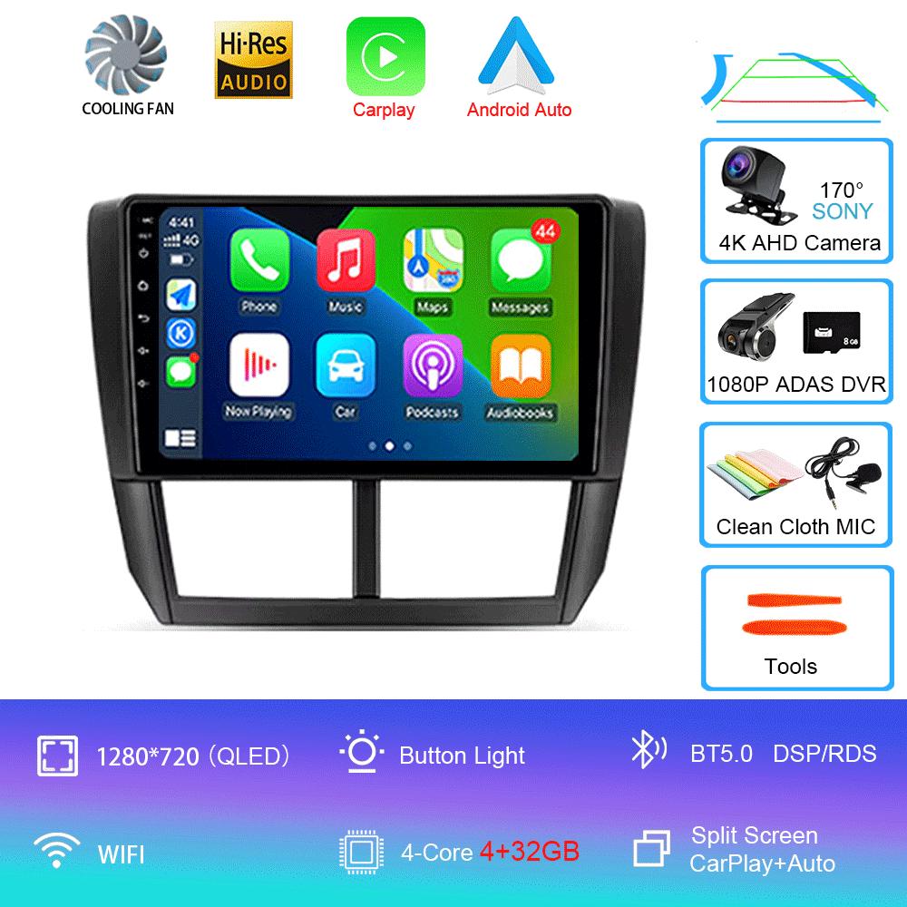 Android 14 Car Radio For Subaru Forester 3 SH 2007 - 2013 Multimedia Video Player Navigation Stereo GPS No 2din 2 Din Dvd