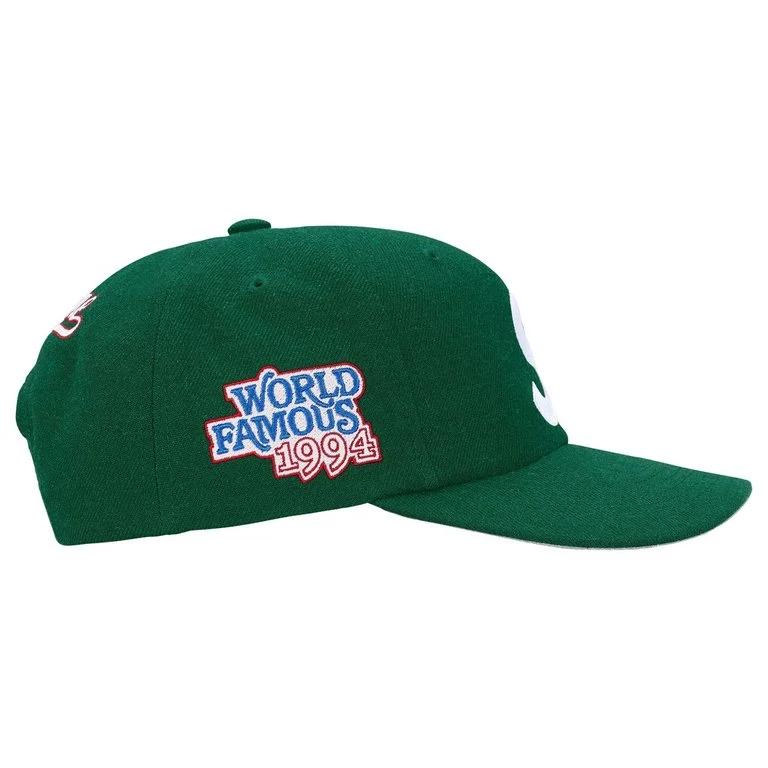 Men's Supreme World Famous S Logo 6-Panel 'Red'