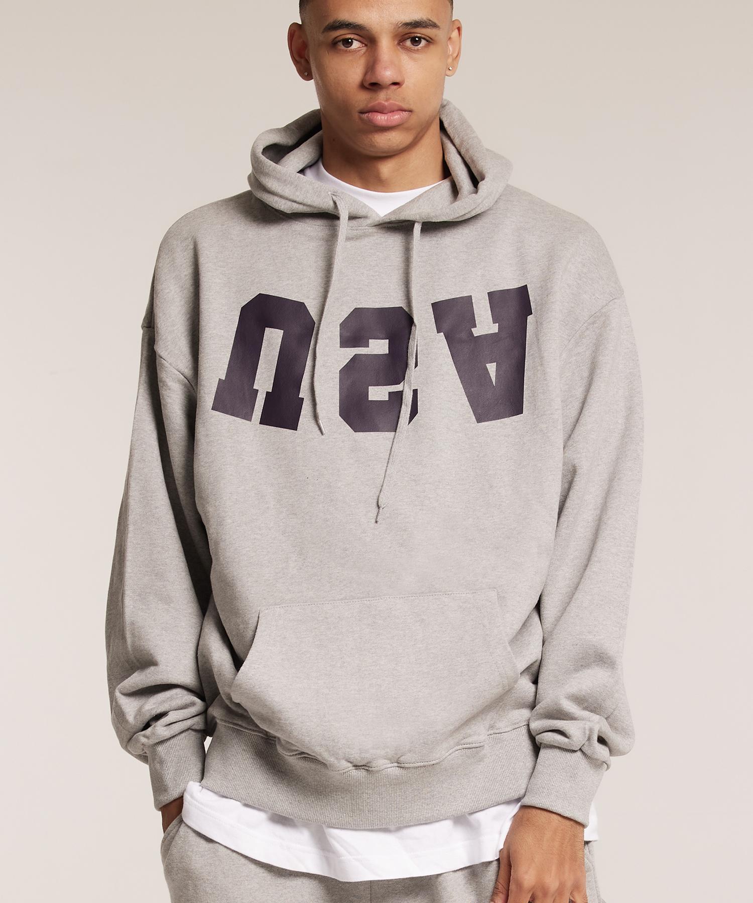 Cream Soda Lab Reverse Usa Hoodie Grey M