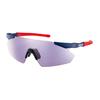 Swans Gullwing Junior Sports Made In Ultra Matte Kids FLEX-S Sunglasses, GUFS-0018 MNV, Japan, Lens, Navy, Baseball,