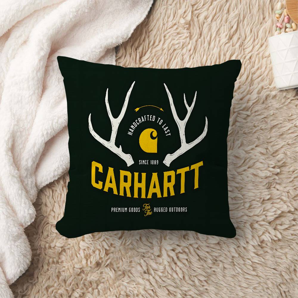 C-Carharttes Pillow Cushion Cover Pillowcase Living Room Sofa Home Decor Customized