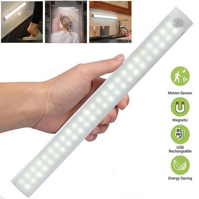 2022 LED Rechargeable Human Intelligence Sensing Light Strip Night Light Wardrobe Cabinet Light Corridor Light