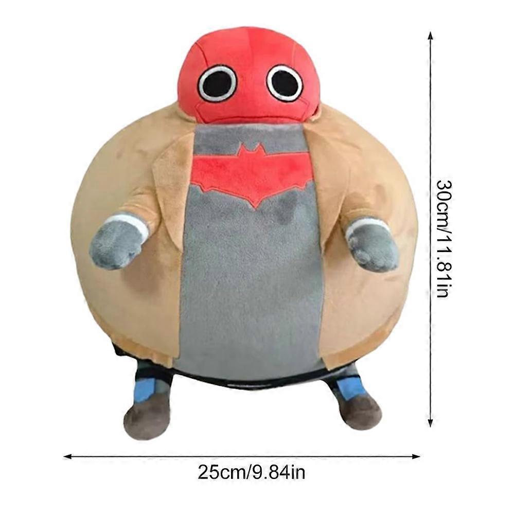 Röda Huvudet gosedjursdocka fläktdesign Unik Tjock Jason Todd Chibi Design. Bilinstrumentbräde-prydnad