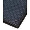 Daks Navy Logo Pattern Cowhide Wallet Dbwa4f290n2