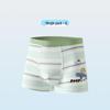 Set of 26 New Boys' Cotton Boxer Briefs - Antibacterial, Skin-Friendly, Breathable Four-Corner Shorts