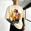 ONE PIECE Portgas · D · Ace 2026 New Summer Harajuku Anime Printed Short Sleeve Unisex Cotton T-shirt Men's and Women's