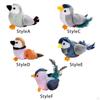 Cats Toys, Cat Squeaking Bird Toy Chaser Interactive Toy, Funny Squeak Kitten Plush Toys for