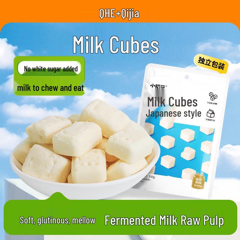 QHE+ Inner Mongolia Original Milk Cubes Snack