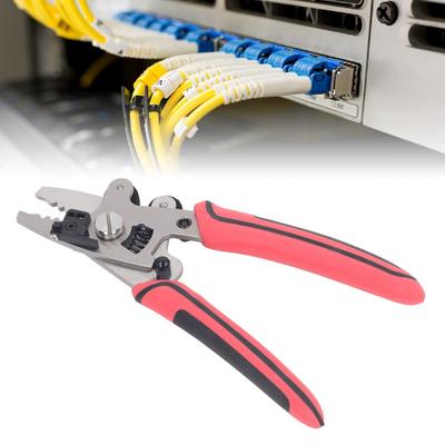 Optic Stripper Stainless Steel Blade PVC Anti Slip Handle Multifunctional  Wire Cutter Stripping Pliers Pliers