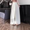 Women's High-Waisted Wide-Leg Skirt Pants - Summer Casual Loose Fit