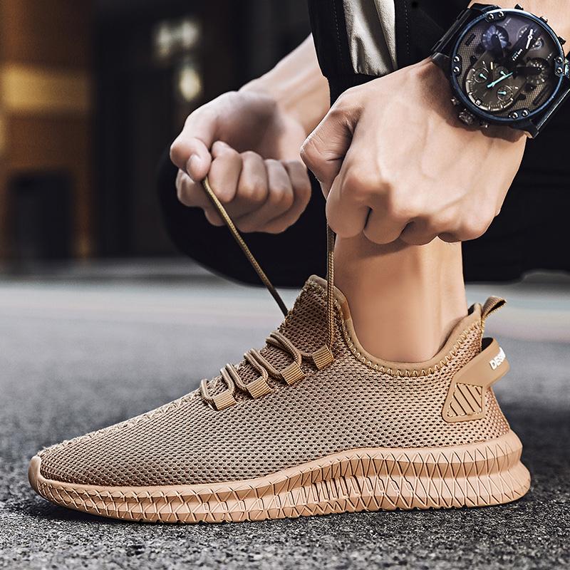 Women's Pink Sneakers Women Breathable Running Shoes Men Mesh Sneakers Summer Lightweight Sports Sneakers Non-slip Tennis Shoes