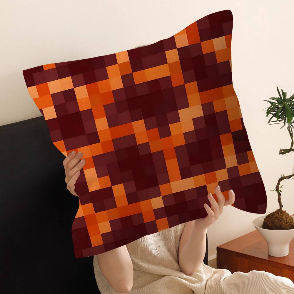 Mosaic pixel Pillowcases Home Bedding Decorative Pillow Cover Wedding Super Soft Pillow Case
