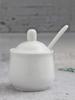 Sugar Bowl And Milk Cream Jug 280 Ml White Porcelain Set