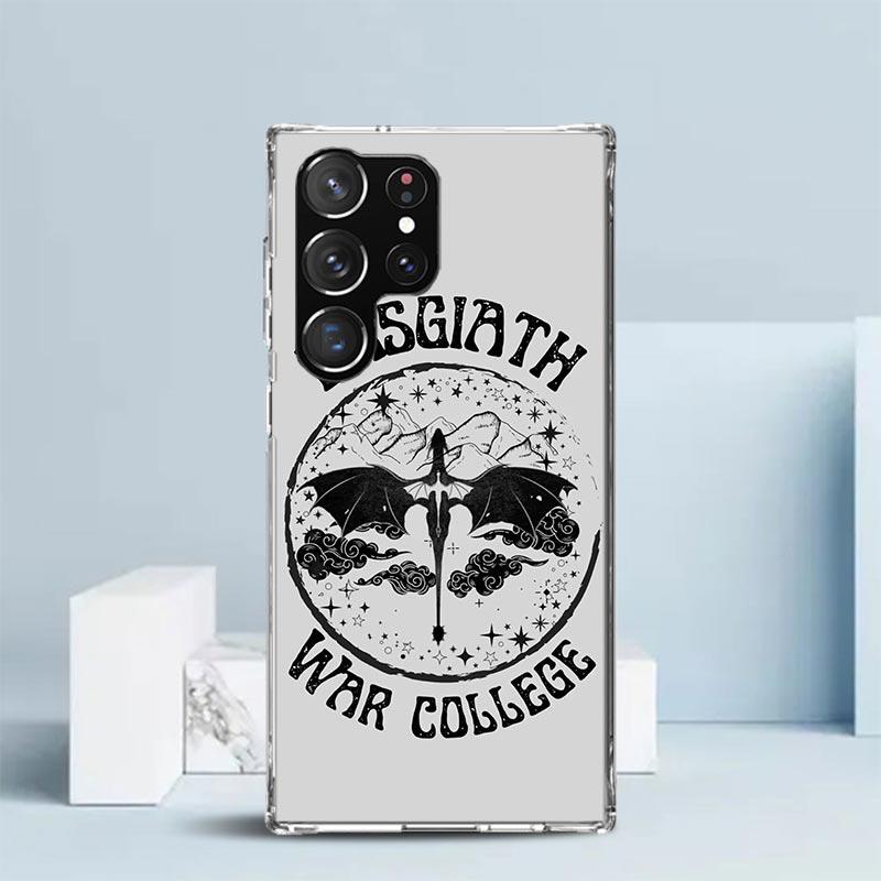 

F-Fourth W-Wing Dragon Soft Cover for Samsung Galaxy S25 Edge S26 S24 S23 Ultra Phone Case S22 S21 Plus S20 FE Print Pattern She Samsung S24 FE